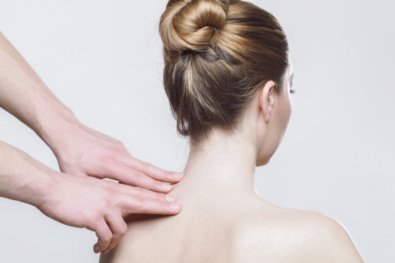 hysical therapy or massage therapist at home